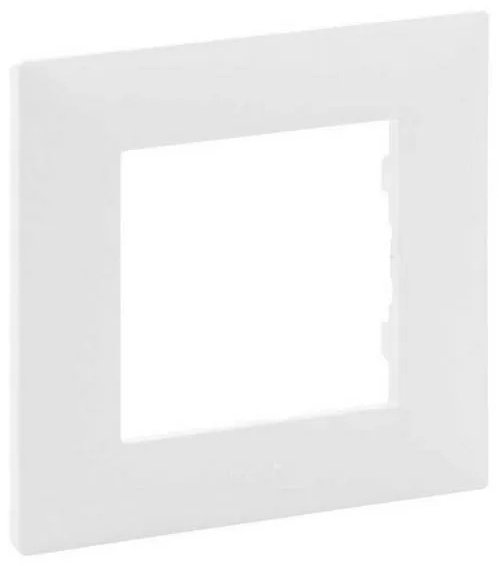 Рамка для выключателей и розеток Legrand NILOE STEP 1-постовая, белая 863191, белый купить,NaN