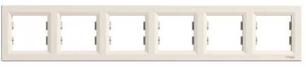 Рамка для выключателей и розеток Schneider Electric EPH5800623, кремовый купить,NaN