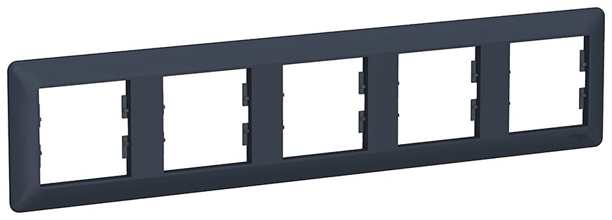 Рамка для выключателей и розеток Schneider Electric EPH5805571, антрацит купить,NaN