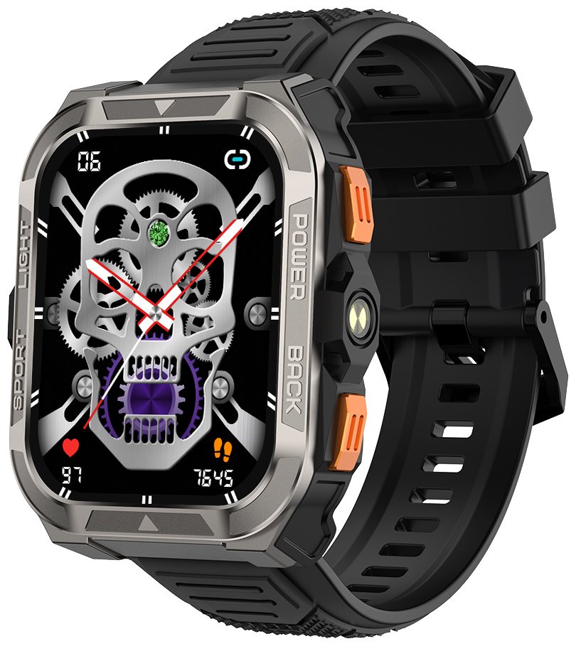 Смарт-часы Blackview W80 Pro 55 мм серебристый-черный купить,29240