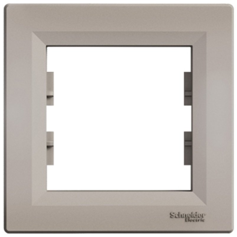 Рамка для выключателей и розеток Schneider Electric EPH5800169 Asfora 1, бронзовый купить,NaN