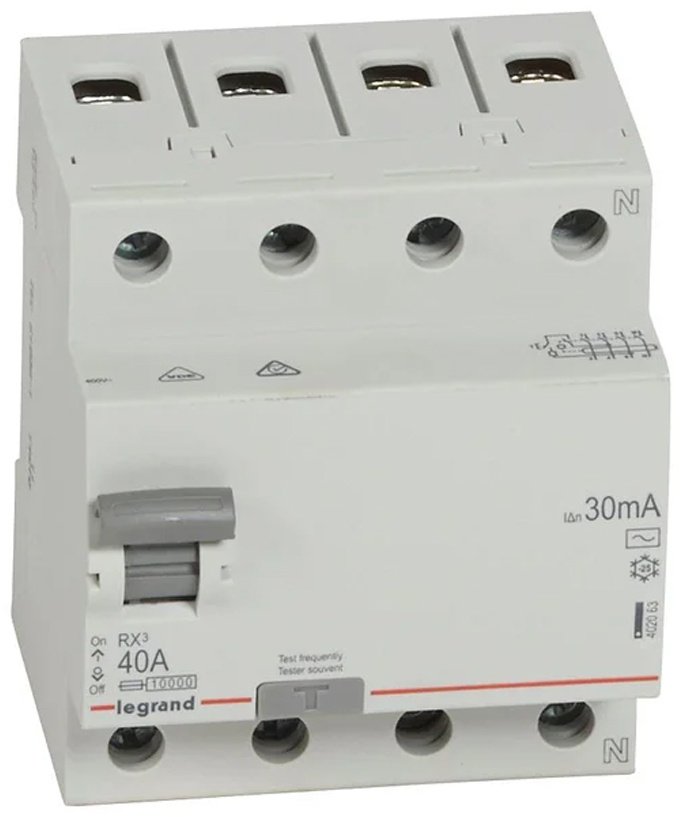 Legrand автоматический выключатель 4P 40 A, 4.5 кА, 220 В купить,NaN