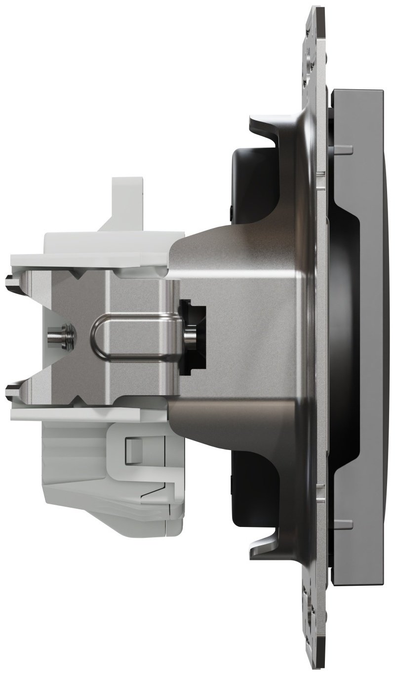 Розетка Schneider Electric Asfora EPH3000171, серый, антрацит купить,NaN