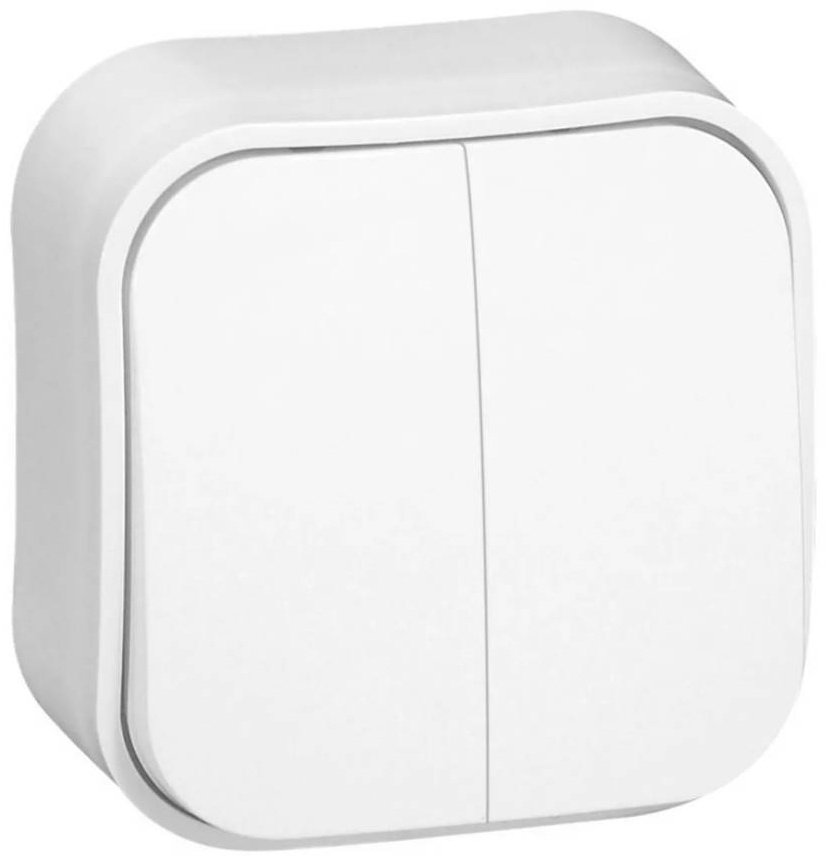 Выключатель клавишный Legrand 782402, белый купить,NaN