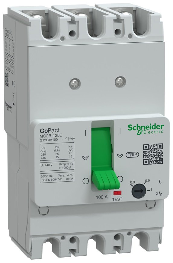 Schneider Electric автоматический выключатель 3P 100 A, 15 кА, 415 В