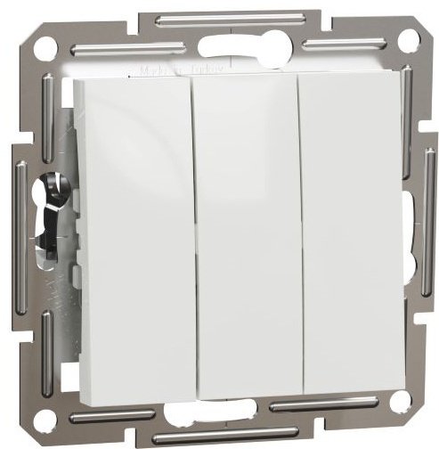 Выключатель клавишный Schneider Electric EPH2170121, белый купить,NaN
