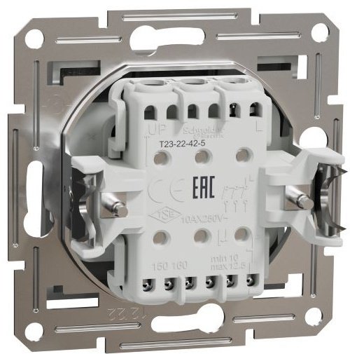 Выключатель клавишный Schneider Electric EPH2170121, белый купить,NaN