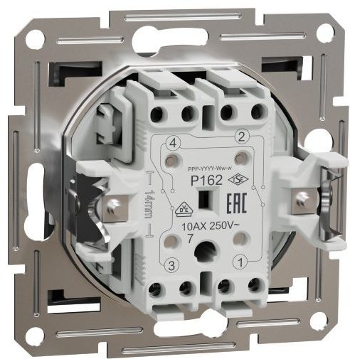 Выключатель клавишный Schneider Electric EPH0570121, белый купить,NaN