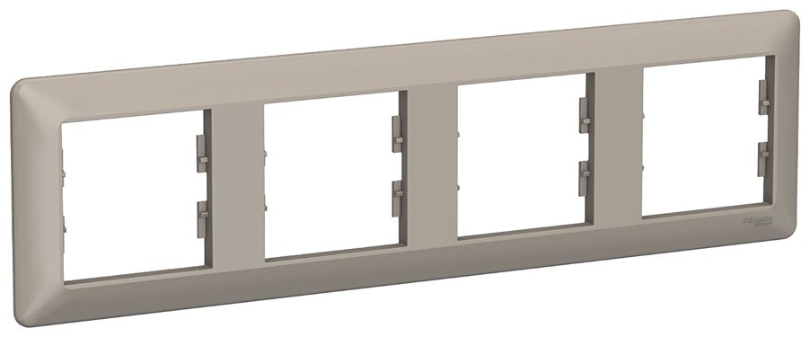 Рамка для выключателей и розеток Schneider Electric EPH5805469, бронзовый купить,NaN