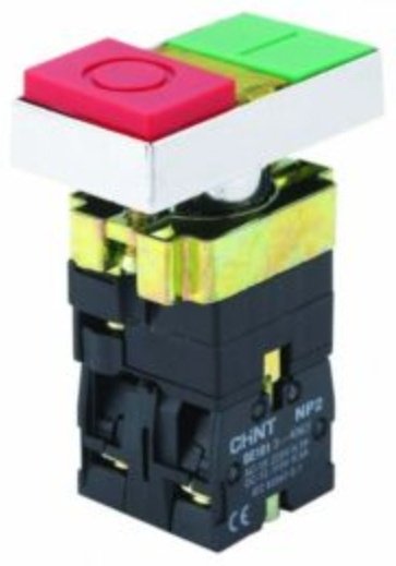 Двойная кнопка NP2-BW8465 1НО+1НЗ AC230В(LED) IP40 (CHINT) купить,NaN