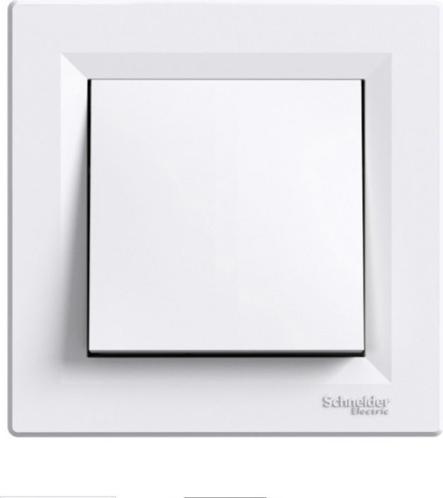 Выключатель клавишный Schneider Electric EPH0500121, белый купить,NaN