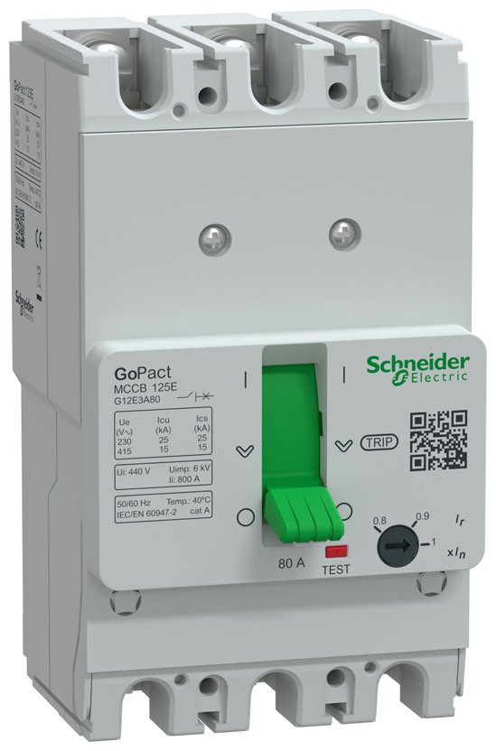 Schneider Electric автоматический выключатель 3P 80 A, 15 кА, 400 В купить,NaN