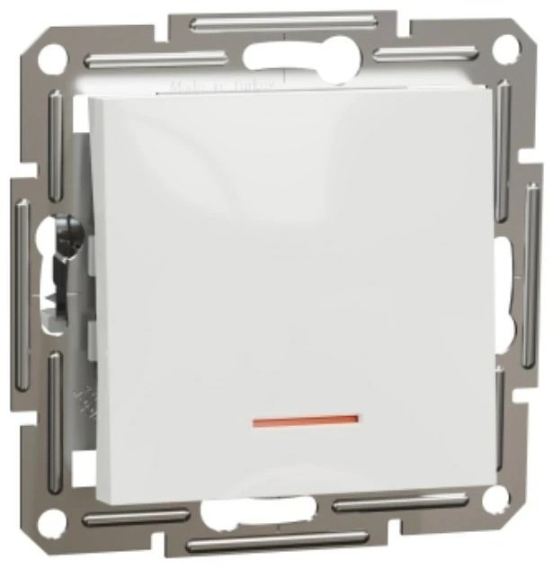 Выключатель клавишный Schneider Electric ASFORA EPH1470121 белый купить,NaN