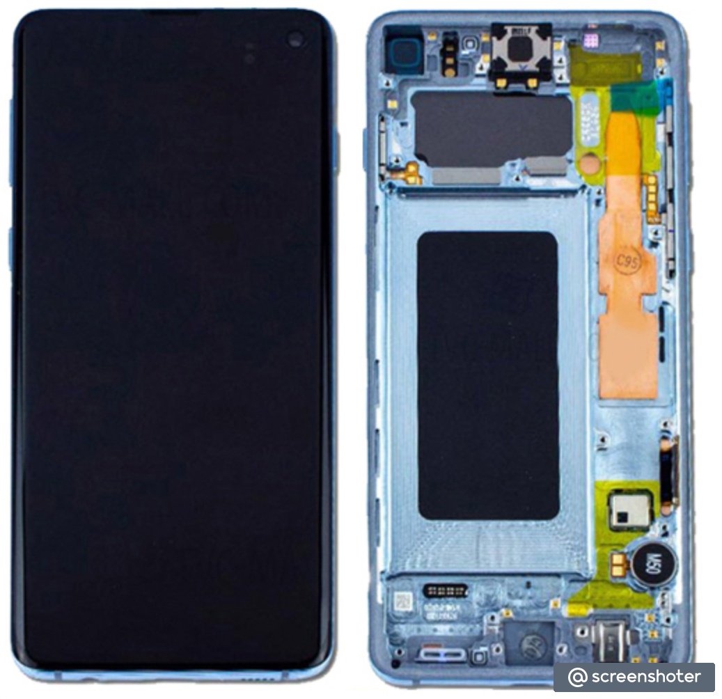 Samsung дисплей с тачскрином для Samsung Galaxy S10 Plus SM-G975 купить,NaN