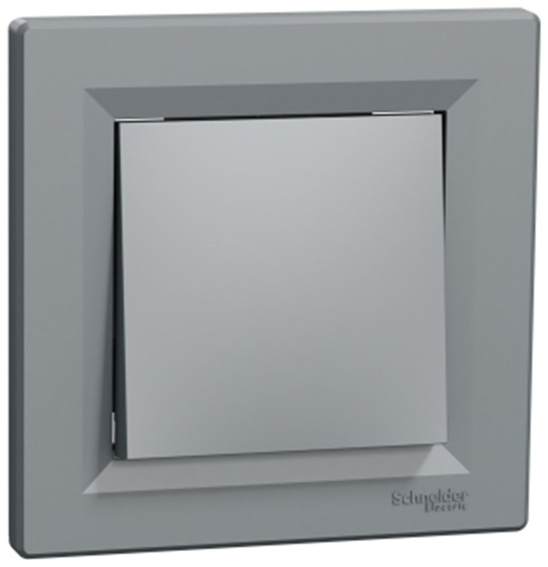 Выключатель клавишный Schneider EPH0100162, сталь купить,NaN