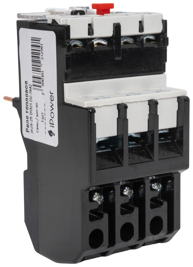 IPower реле перегрузки тепловое AC 380 В 12 А, кол-во фаз : 3 купить,NaN