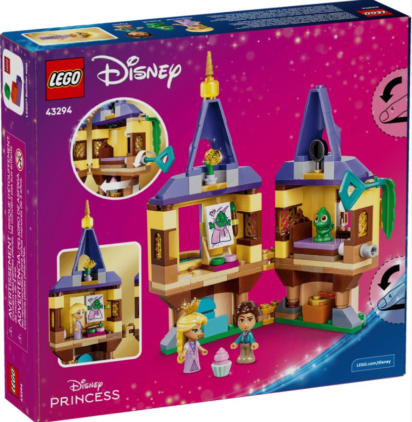 Конструктор LEGO Disney Princess Мини-башня Рапунцель 43294, деталей 171 шт купить,18474