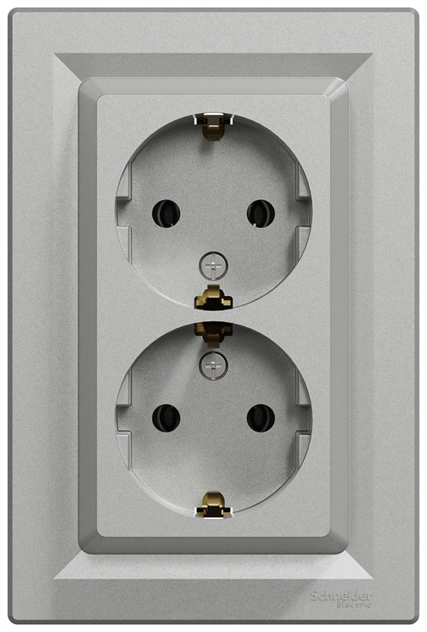 Розетка Schneider Electric EPH9900161, алюминий купить,NaN