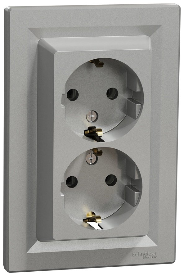 Розетка Schneider Electric EPH9900161, алюминий купить,NaN