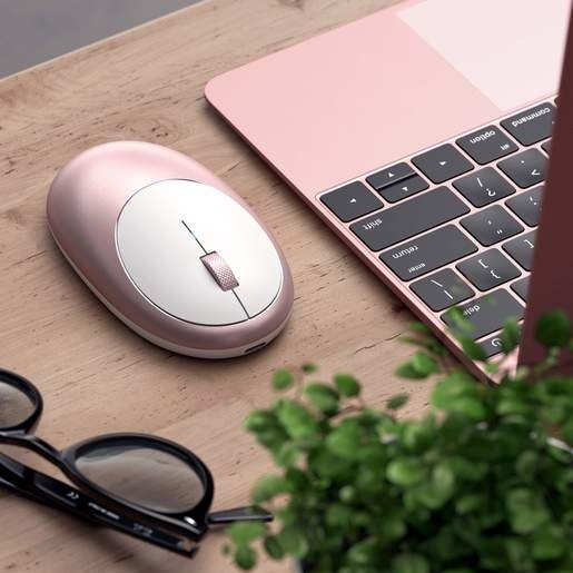 Мышь Satechi M1 Bluetooth Wireless ST-ABTCMR белый купить,NaN