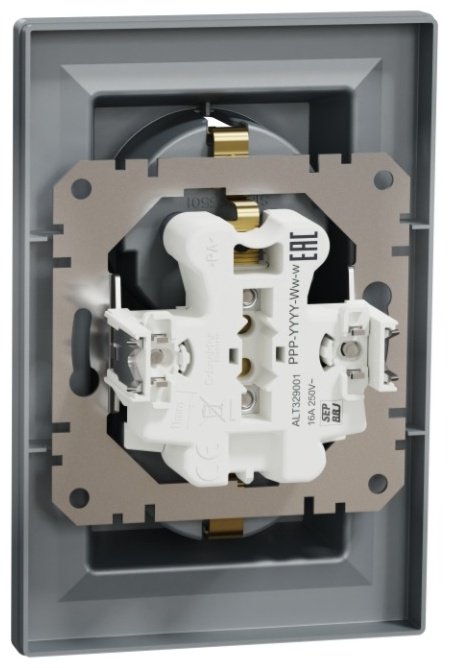 Розетка Schneider Electric EPH9900162, серебристый купить,NaN