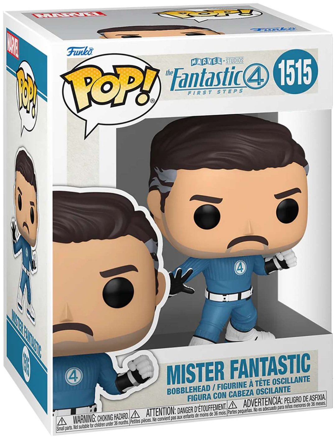 Funko Фигурка POP! Marvel Fantastic Four Mister Fantastic (1515) по "Фантастическая четвёрка: Первые шаги". 10 см 1 шт купить,NaN