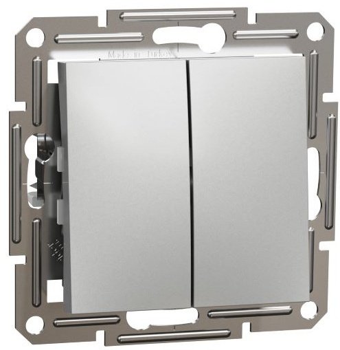 Выключатель клавишный Schneider Electric EPH0600161, алюминий купить,NaN