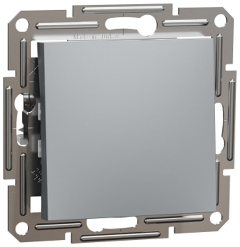 Выключатель клавишный Schneider EPH0400162, сталь купить,NaN