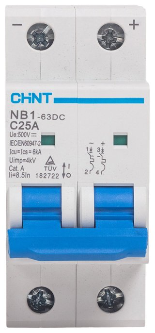 CHINT автоматический выключатель 2P 6 A, 6 кА, 400 В купить,NaN