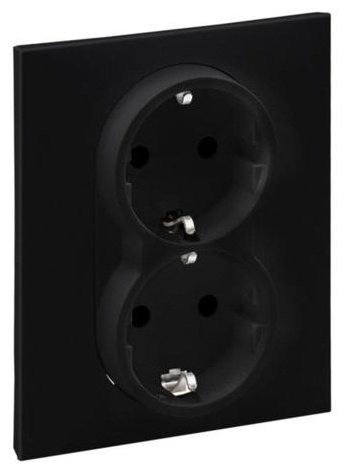 Розетка Legrand SUNO 721426, антрацит купить,NaN