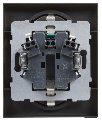 Розетка Legrand SUNO 721426, антрацит купить,NaN