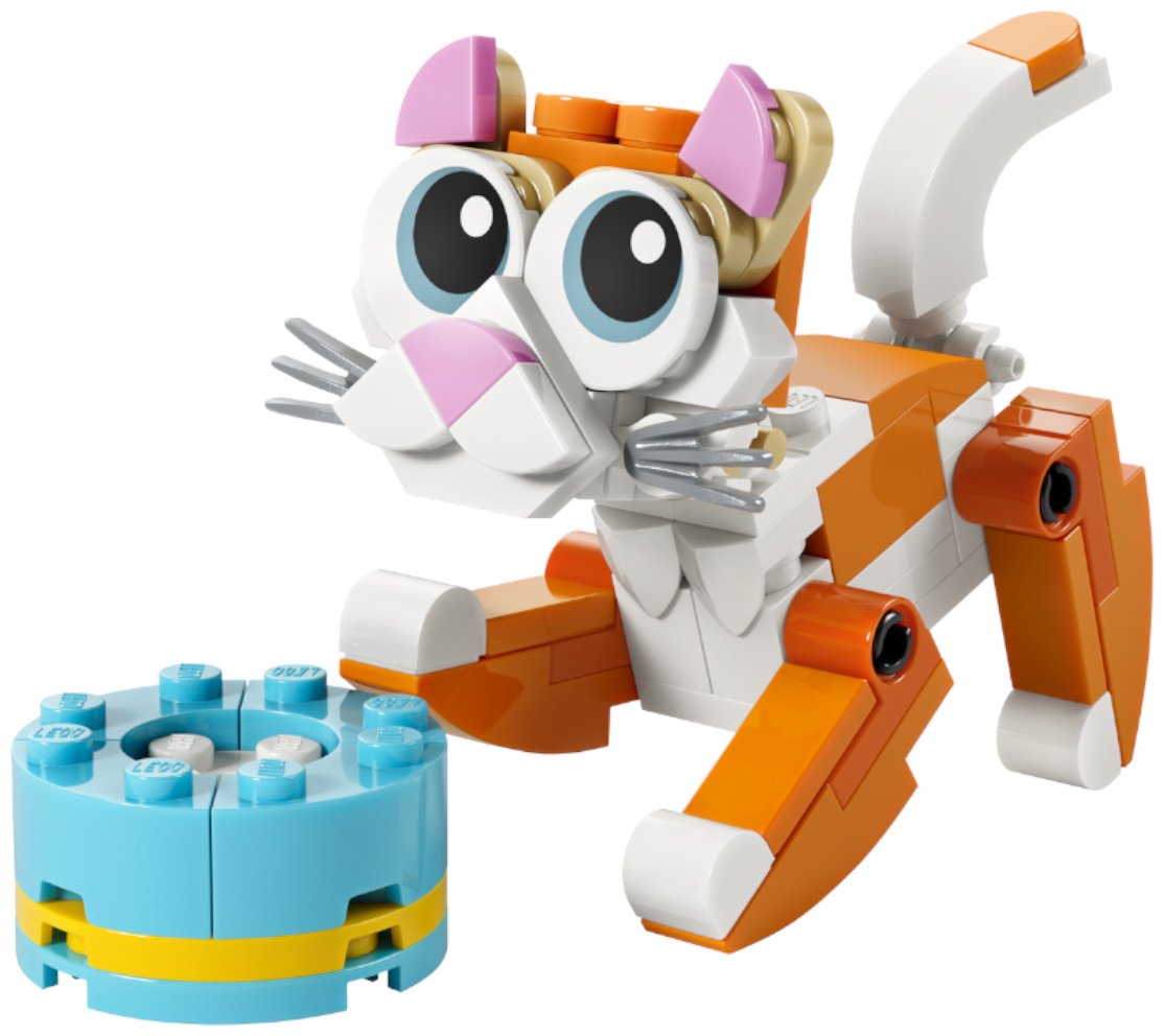 Конструктор LEGO Оранжевый кот 30714, деталей 79 шт - ForteMarket Конструктор LEGO Оранжевый кот 30714, деталей 79 шт купить,3135