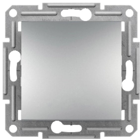 Выключатель клавишный Schneider Electric Asfora EPH0100161, алюминий купить,NaN