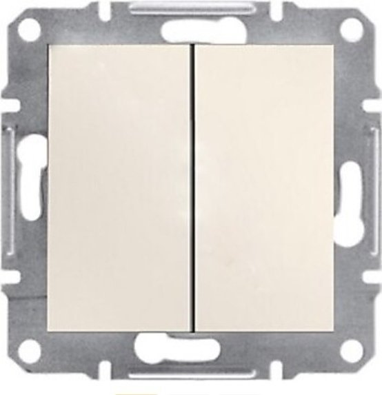 Выключатель клавишный Schneider Electric EPH0370123, кремовый купить,NaN