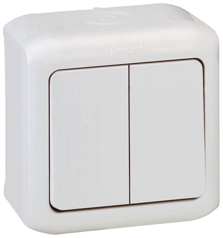 Выключатель клавишный Legrand 782362, белый купить,NaN