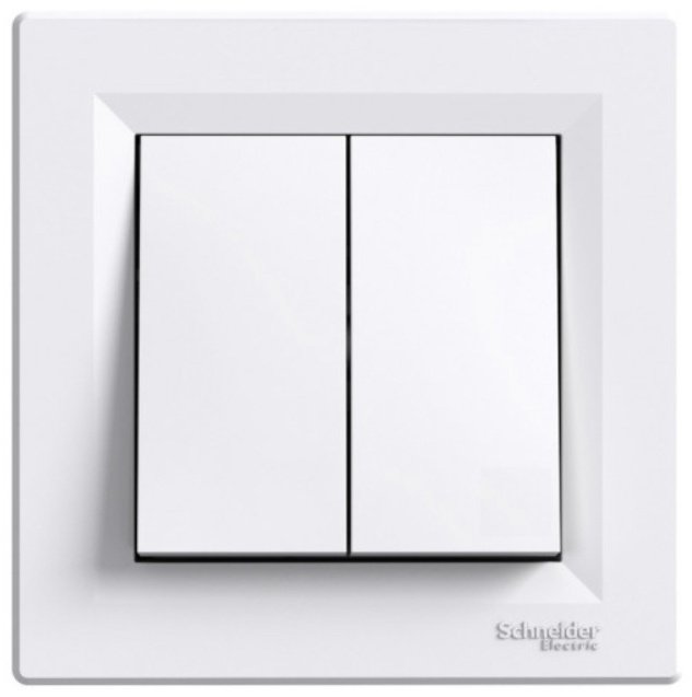 Выключатель клавишный Schneider Electric EPH0300121, белый купить,NaN