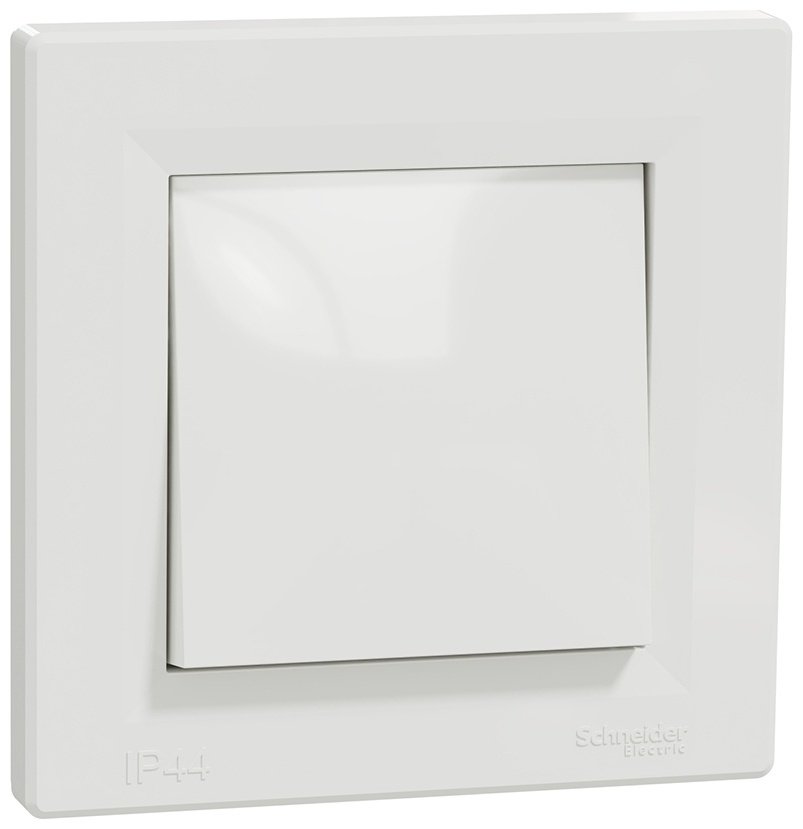 Выключатель клавишный Schneider EPH0400421, белый купить,NaN