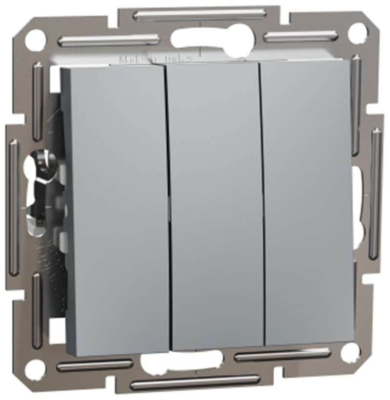 Выключатель клавишный Schneider Electric EPH2100162, сталь купить,NaN