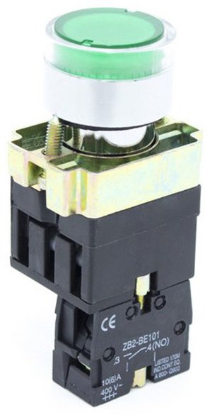 Deluxe кнопка XB2-BW3371 green, зеленый купить,NaN
