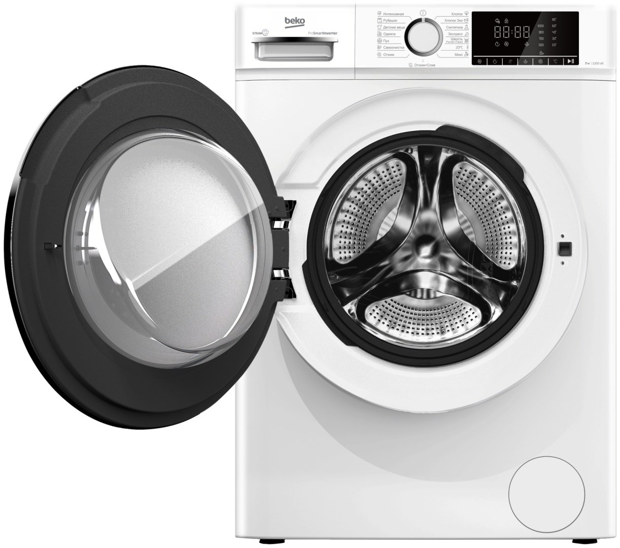Стиральная машина BEKO B1WFM272W 7 кг белый купить,NaN