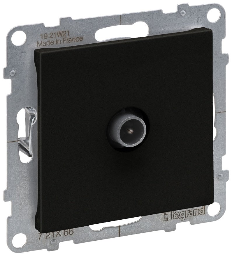 Legrand встраиваемая 721466, электрический цвет антрацит купить,NaN