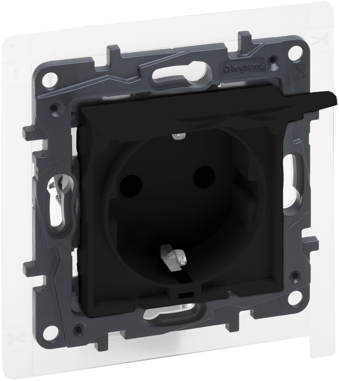 Розетка Legrand NILOE STEP 863523, черный купить,NaN