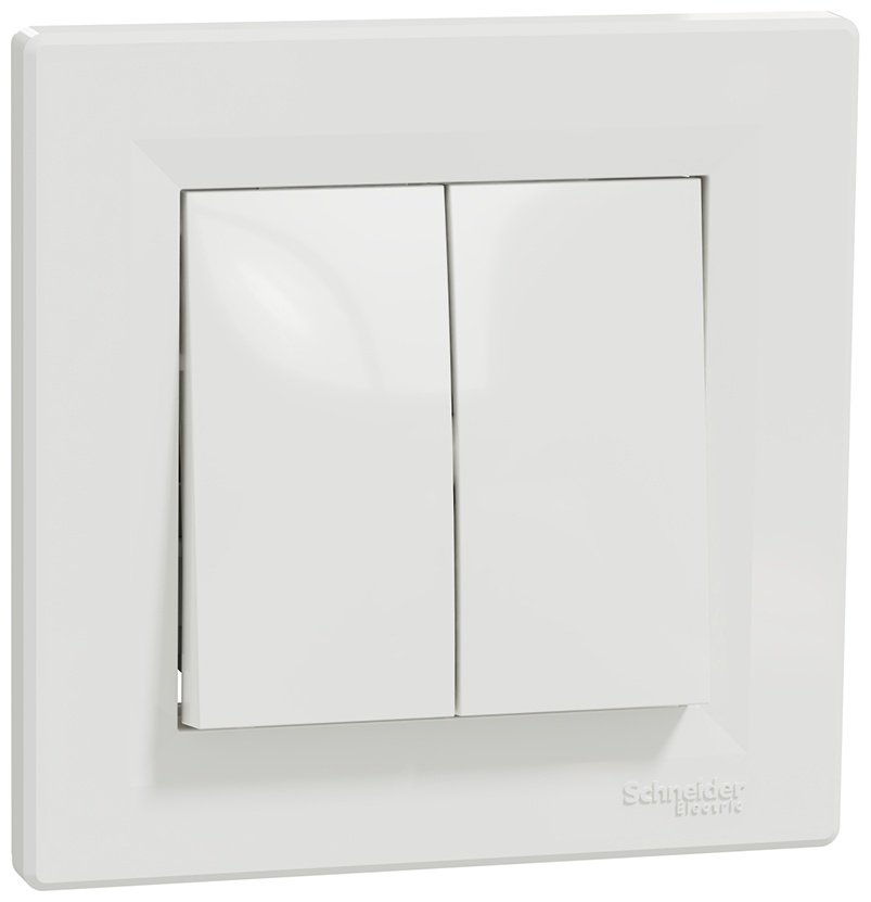 Выключатель клавишный Schneider Electric EPH0600121, белый купить,NaN