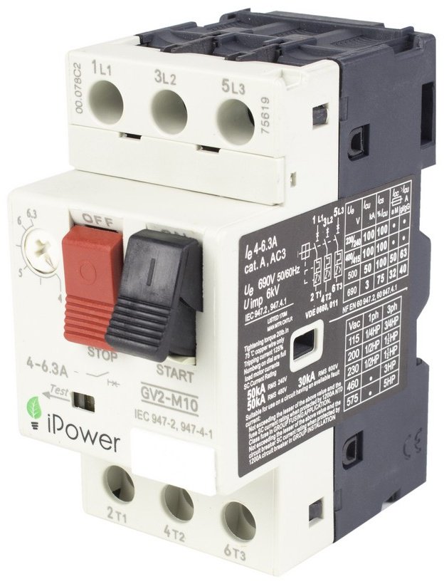 IPower автоматический выключатель нетP 1 A, 32 кА, 220 В купить,NaN