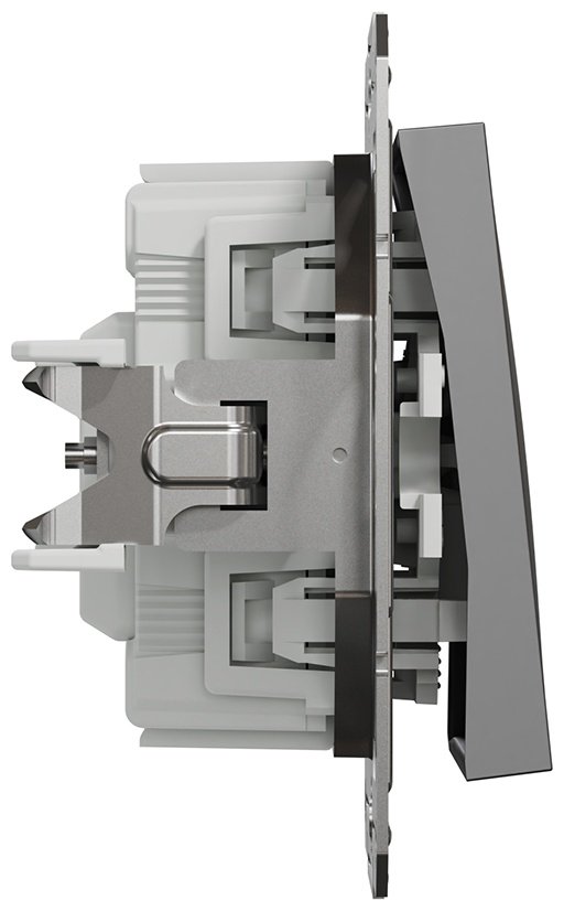 Выключатель клавишный Schneider Electric EPH1500171, антрацит купить,NaN