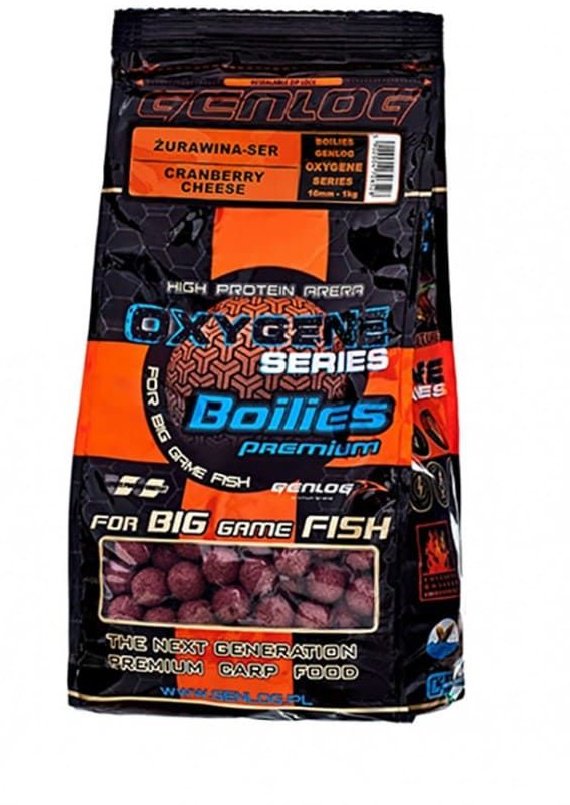 Бойлы Genlog Oxygen  Cranberry Cheese 16mm купить,NaN