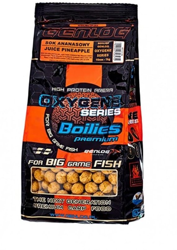 Бойлы Genlog Oxygen Juice Pineappale 16mm купить,NaN