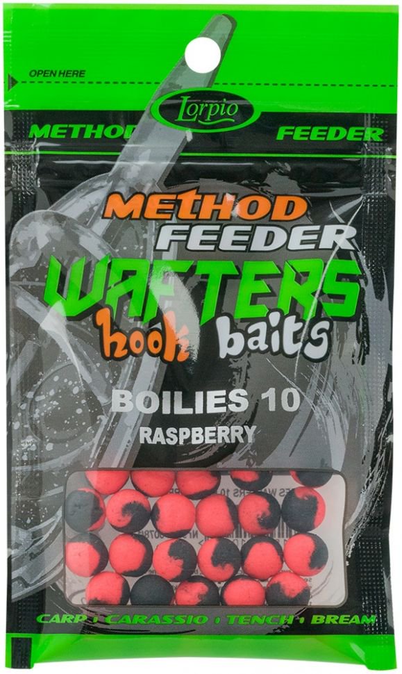 Бойлы Lorpio Hook Baits Warfters Boilies Rasberry 10mm купить,NaN