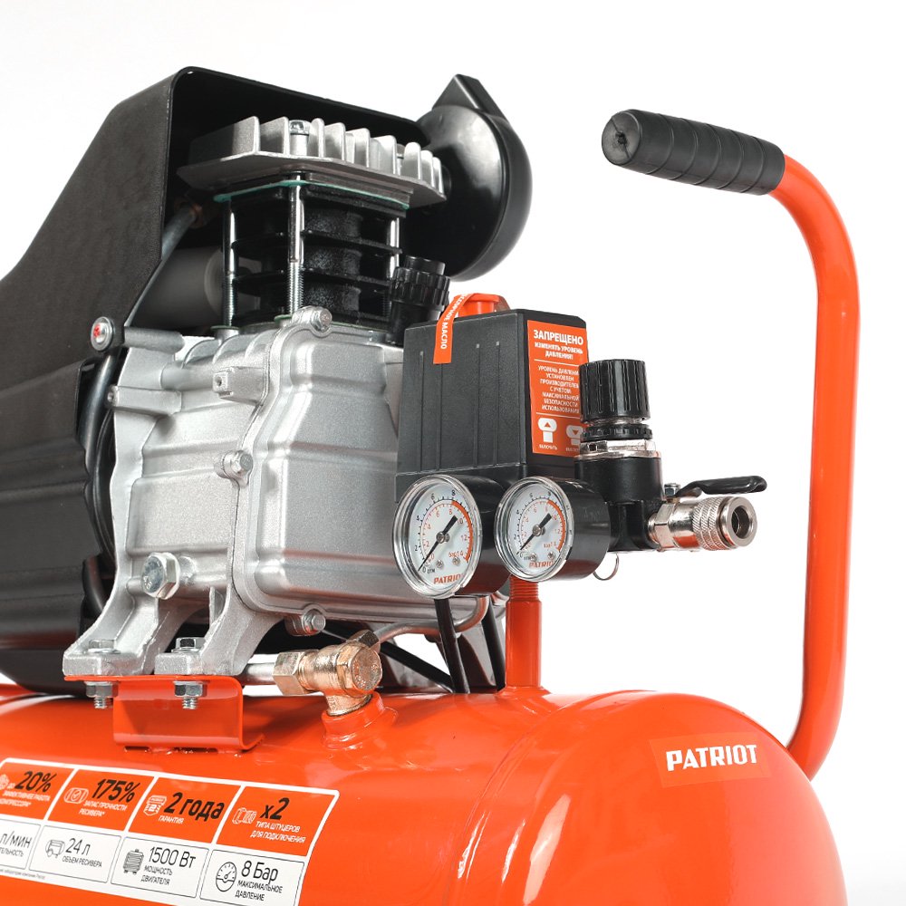 Компрессор Patriot Euro 24-240K купить,0