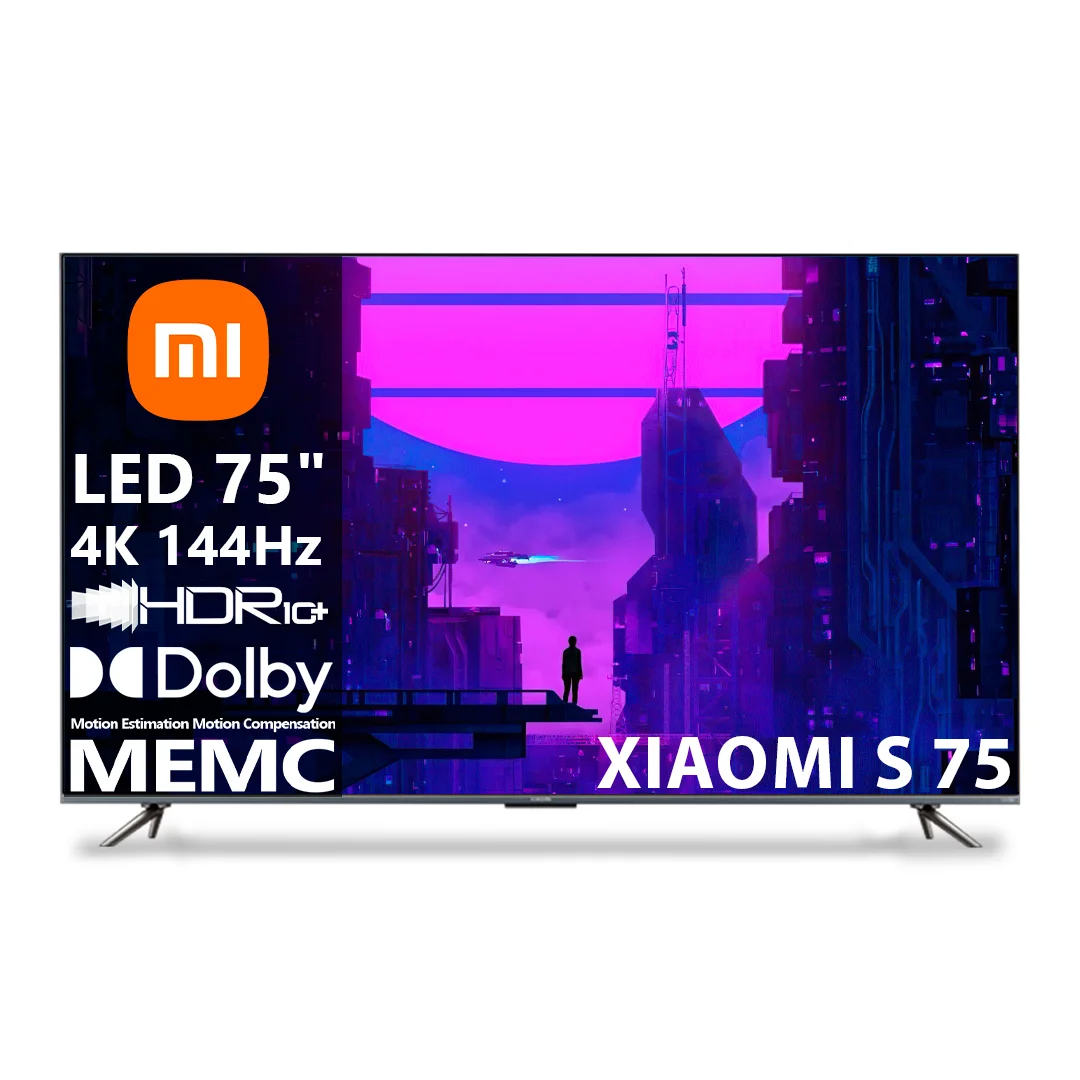 Телевизор Xiaomi S 75" L75M9-S LED 4K UHD Black
